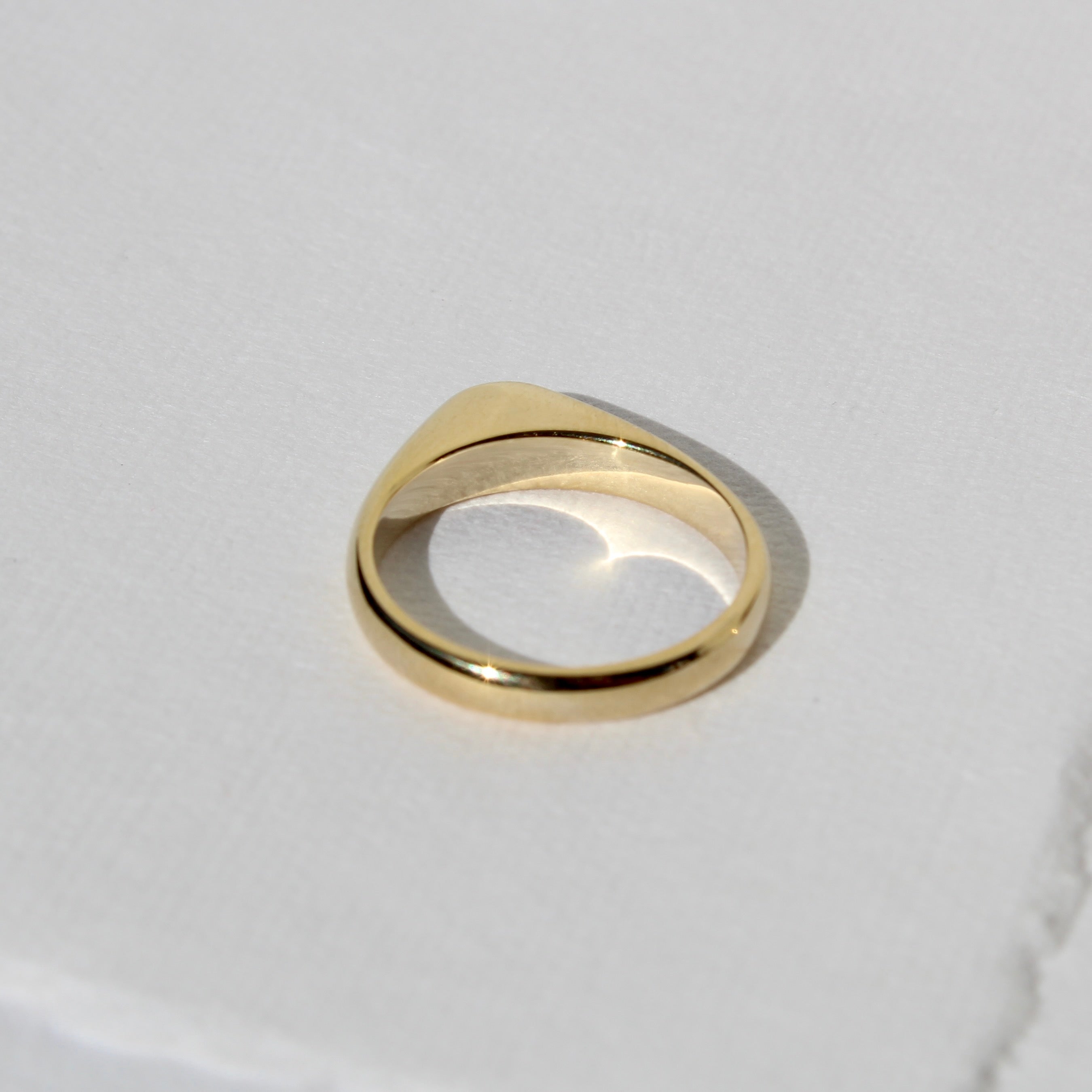 Stirrup Ring - 14K Gold