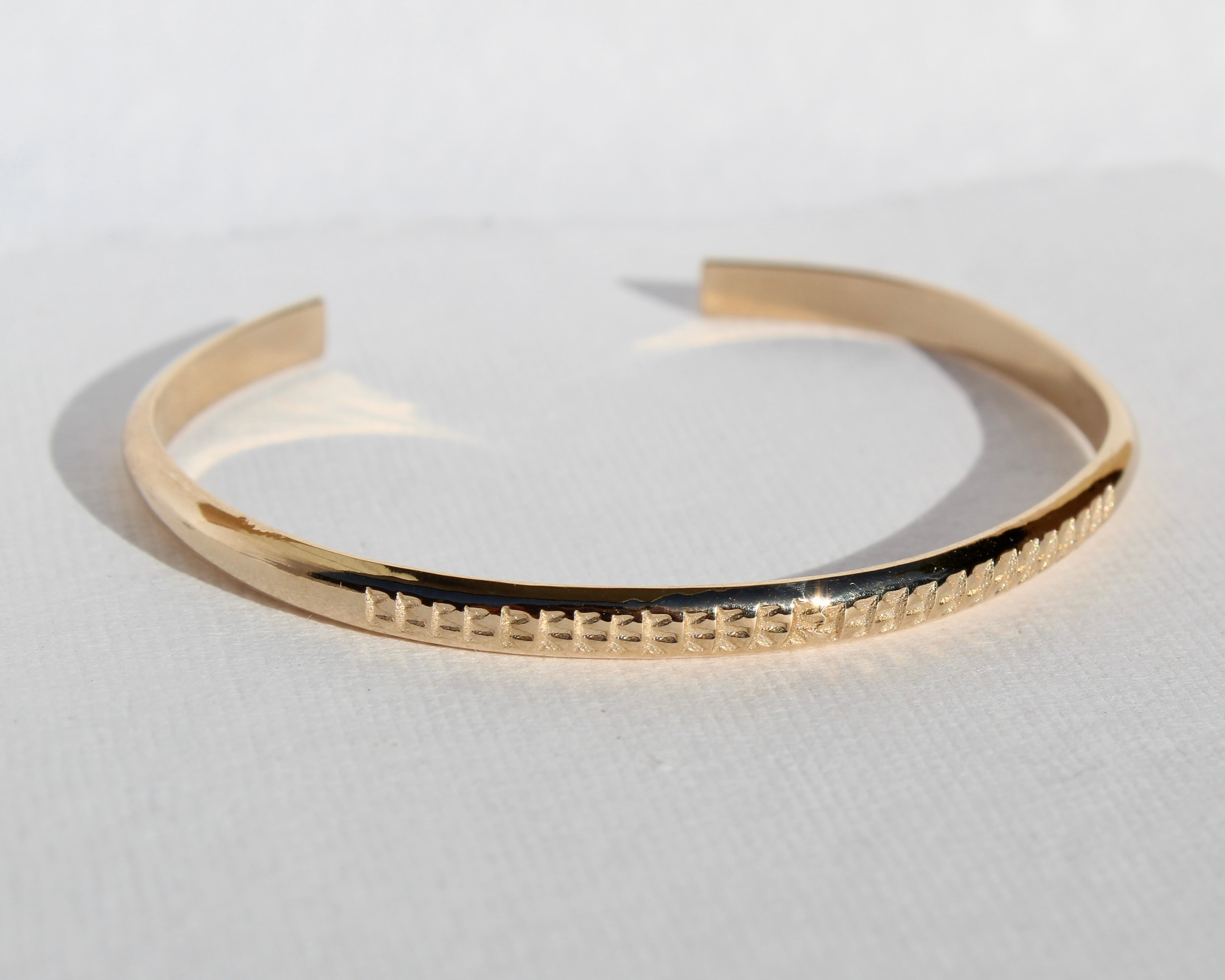 Gold Cuff Bracelet