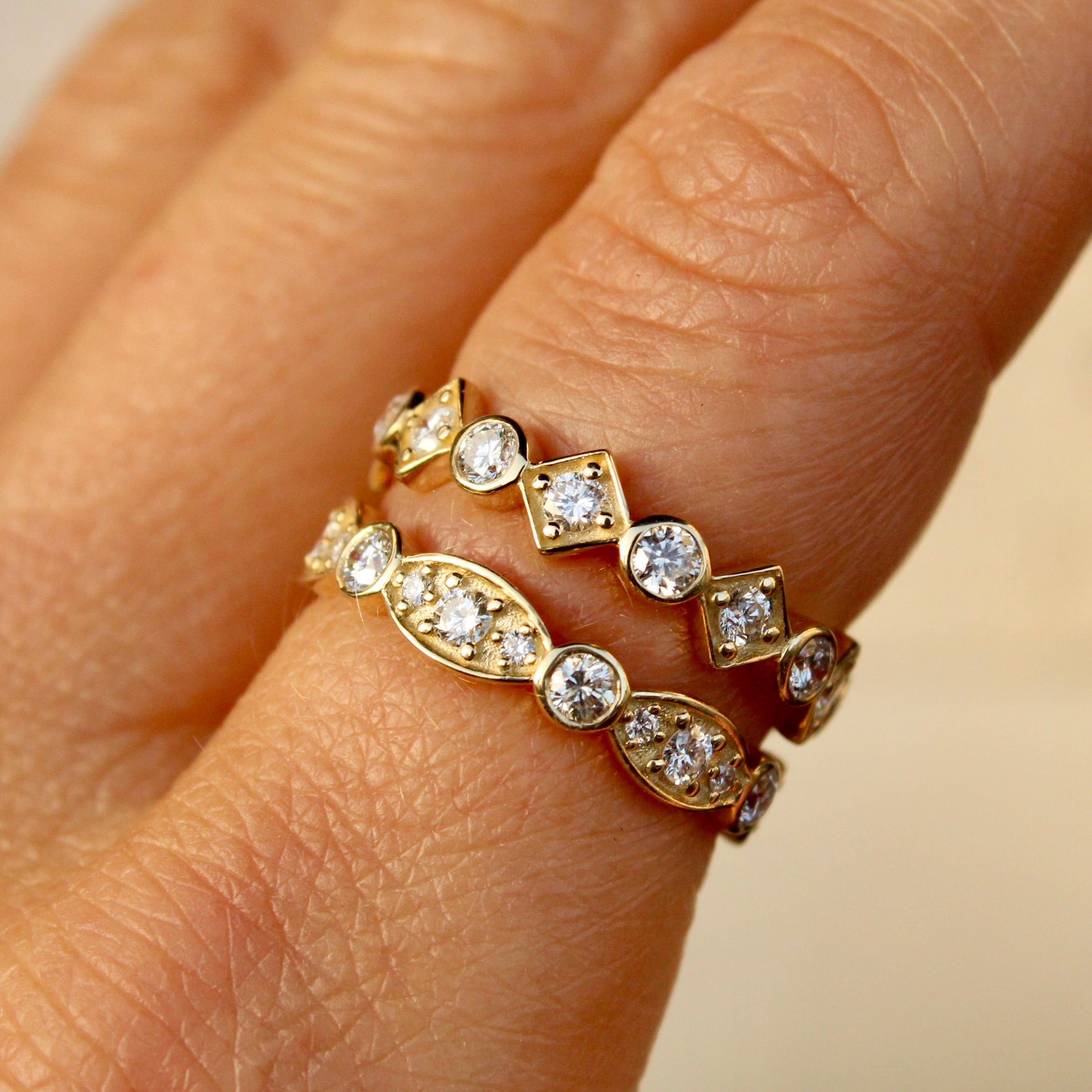 Queen Bitch Diamond Eternity Band